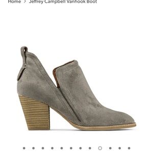 Jeffrey Campbell Vanhook suede booties. Size 11. Worn few times. Like new.